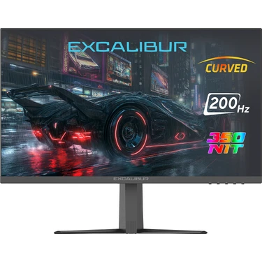 Casper Excalibur M.E236FVC-D 23.6" 200HZ 1MS 350NIT Fast VA Curved HDR10 Oyuncu