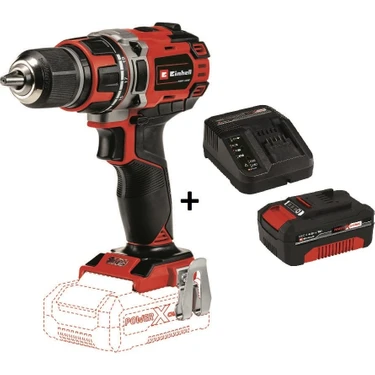 Einhell Te-Cd 18/50 Li Bl Matkap Vidalama + 4.0 Ah Starter