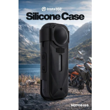 Motobros İNSTA360 X5 Kamera Lens Koruyucu Silikon Kılıf İNSTA360 X5