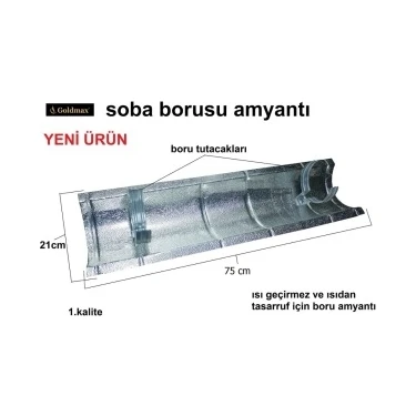 Özçancı Isıkes, Soba Borusu Için Tavan Isı Koruyucu