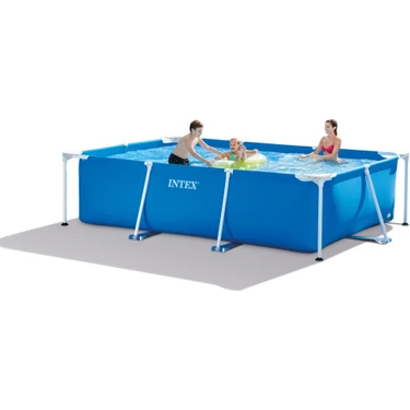 Depomiks 28271  Intex Dikdörtgen Prefabrik Aile Havuzu - 260X160X65