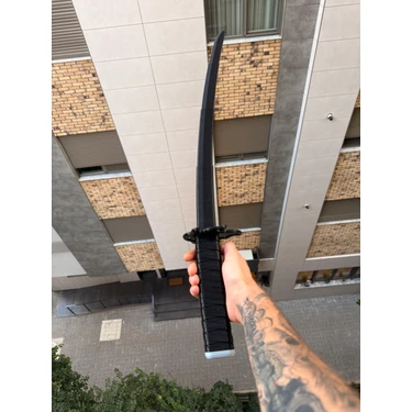 Tanjiro Katlanabilir 3D Kılıç Oyuncak Katana Açılır Katlanır 3D Katana