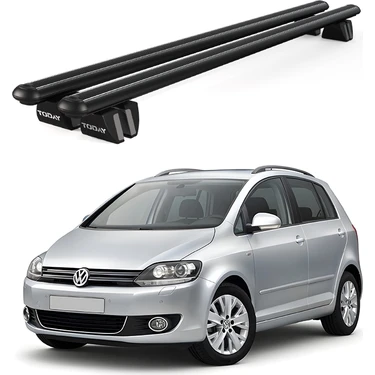 Today Auto Pençe Volkswagen Golf Plus (2009-2014) Uyumlu Siyah Ara Atkı Port Bagaj Tavan