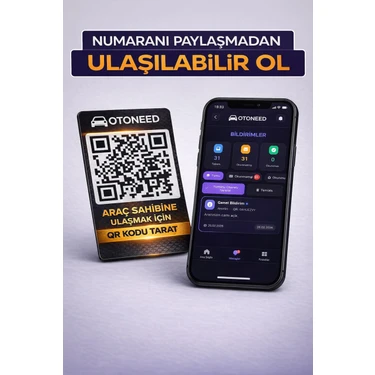Qr Kodlu Araç Numaratörü Araç Sahibine Ulaşma Etiketi Telefon Paylaşmadan Iletişim |