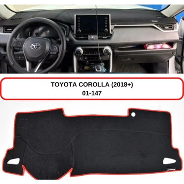 A-3DKORUMA Toyota Corolla (2019+) Torpido Koruması / Halısı / Örtüsü /