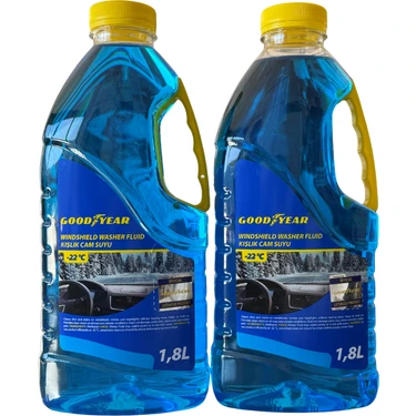 Goodyear -22 Derece Kışlık Antifrizli Cam Suyu 2’li Set (2 x 1.8