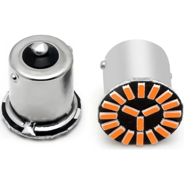 C9 P21W 1156 BA15S Beyaz Tek Duy Sinyal Geri Vites LED Ampul 19