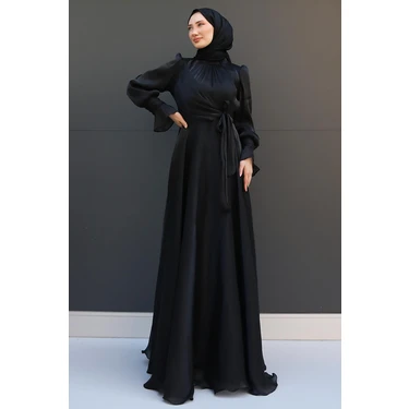 Giza Store Fiyonk Detay Ipek Abiye Gece