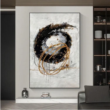 Limitless Design Yağlı Boya Görünümlü Soyut