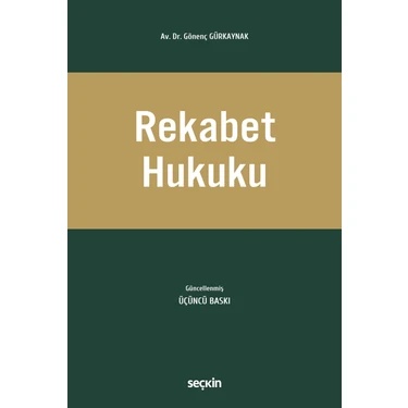 Seçkin Yayıncılık Rekabet Hukuku 3.