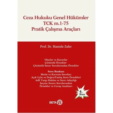 Mabelme Store Ceza Hukuku Genel Hükümler Tck M.1-75 Pratik Çalışma