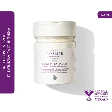 Cosmed Arındırıcı ve Aydınlatıcı Toz Temizleyici /ALIGHT ENZYME PEELING POWDER 75