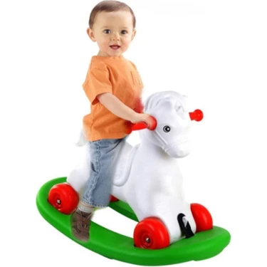 Jetle Gelsin Ergonomik Dizayn Sallanan At 49x70x34 cm 0-24 Ay Çocuklar İçin Güvenli