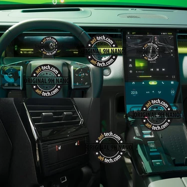Ael-Tech Citroen C5 Aircross Uyumlu Navigasyon,dijital Gösterge ve Arka Klima Kontrol 9h Nano