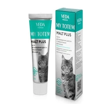 Veda My Totem Malt Pasta Plus Kedi Ödülü 75 gr Tüm Yaş Grupları İçin