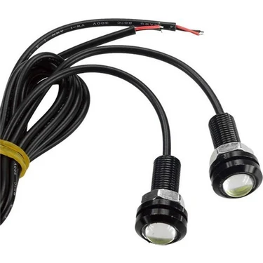 Ptn Gündüz Ledli Sis Farı Ayna Altı Kapı Led Göz Drl Power Mercek 4W 2Li