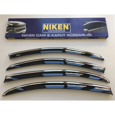 Niken Fiat Egea Hb-Sedan Kromlu Cam Rüzgarlığı 2015 Sonrası
