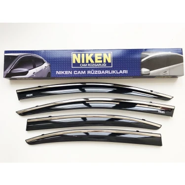 Niken Peugeot Rifter Kromlu Cam Rüzgarlığı 2019 Sonrası 4,lü Niken