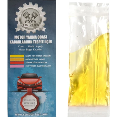 Cs Motor Test Kaçak Test Cihazı Silindir Kapak Contası ve Blok Çatlak Tespiti Tüm Araç Modellerine