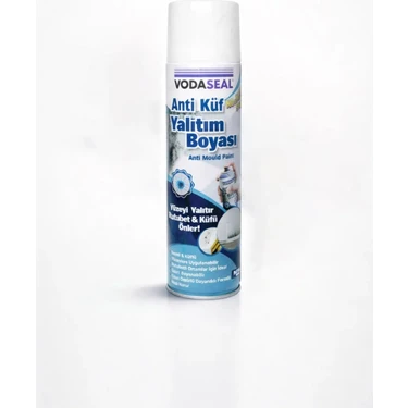 Vodaseal Anti Küf Yalıtım Boyası 400 ml Rutubet & Küf Önleyici Kullanım Alanları Banyo