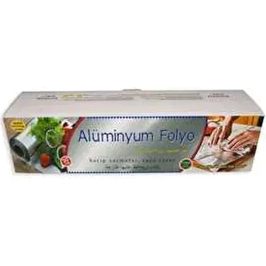 Bellavista Alüminyum Folyo 30 cm x 100 m Esnek ve Dayanıklı Mutfak Kullanımı