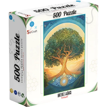 Soi Craft 500 Parça Puzzle Doğanın Kalbi: Hayat