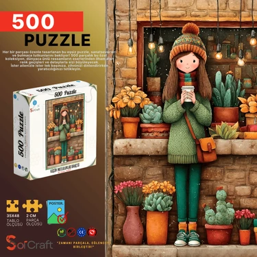 Soi Craft 500 Parça Puzzle Küçük Mutluluklar