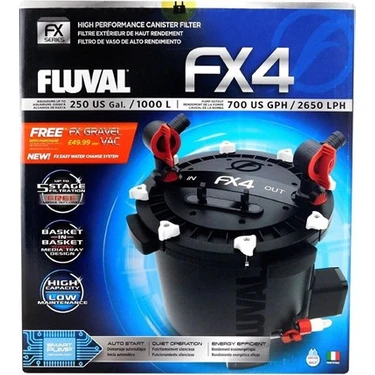 Fluval Fx4 Akvaryum Dış Filtre 2650