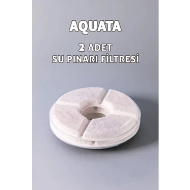 Ata Home Yedek Suluk Filtresi Otomatik Kedi Suluğu Yedek Filtresi ve Su Çeşmesi Pınarı Filtresi 2