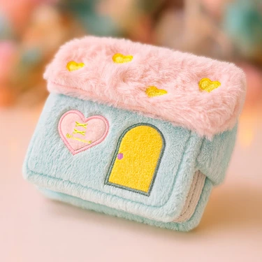 Nobbystar 60 Fotoğraf Kapasiteli Pembe Instax Peluş Polakart Fotoğraf