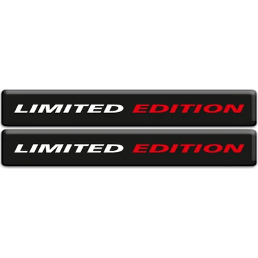 Limited Edition 3D Kabartmalı 2 Li Damla Sticker