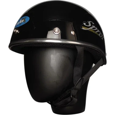 Ebakbak Motosiklet ve Bisiklet Kaskı Abs Materıal Yarım Chopper Model Kask Vespa Scooter