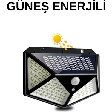 Beruflic Solar Sensörlü Duvar Lambası Bahçe Lambaso Parlak Beyaz Işık Suya