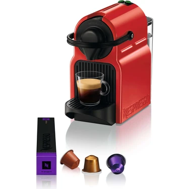 Nespresso İnissia C40  Red Kahve