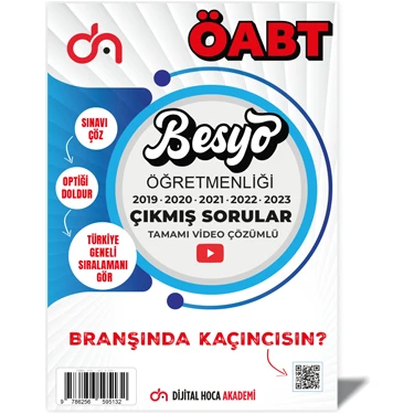 Dijital Hoca Akademi 2024 ÖABT BESYO Son Beş Yıl Çıkmış Sorular Tamamı Video