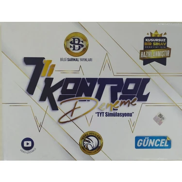 Bilgi Sarmal Yayınları  Tyt Kontrol 7 Li