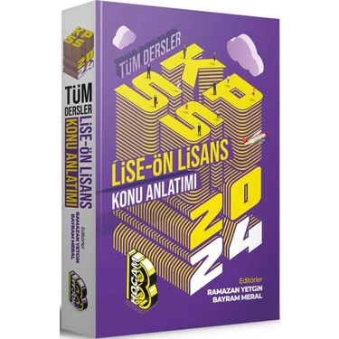 Benim Hocam Yayınları 2024 KPSS Lise Ön Lisans Tüm Dersler Mesleki Hazırlık