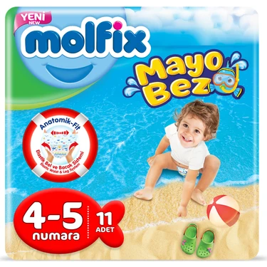 Molfix Mayo Bebek Bezi 4-5 Beden 11 Adet 9-15