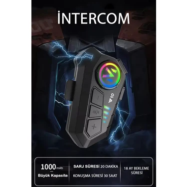 Heaven House Kask Kulaklık |bluetooth Motosiklet Kulaklık | Intercom Motorsiklet Kulaklık | Kaskın