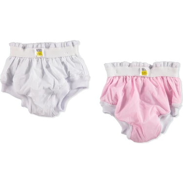 HelloBaby Hellobaby 2'li Alıştırma Külodu Pembe
