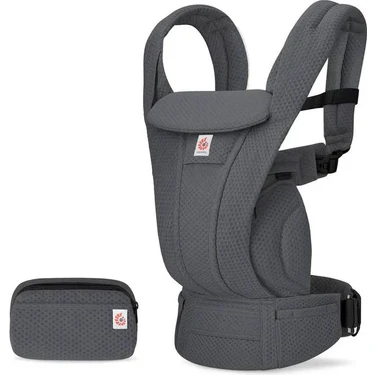 Ergobaby Omni Deluxe Mesh (Graphite Grey) , 4 Farklı Taşıma Pozisyonlu Ergonomik Kanguru , Yeni