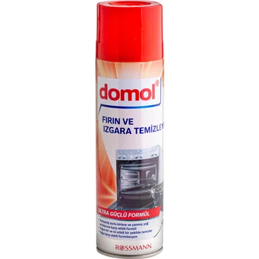 Domol 500 ml Fırın & Izgara Temizleyici Zorlu Kirler ve Yanmış Yağlar için Etkili