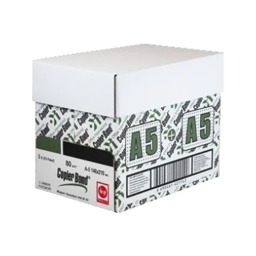 Ve-Ge Copier Bond A5 80 G/m² 5000 Adet Fotokopi Kağıdı 5'li