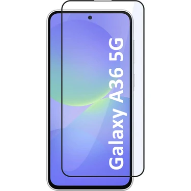 CepStok Samsung Galaxy A36 5g Kırılmaz Cam 5d Tam Kaplayan Temperli Ekran