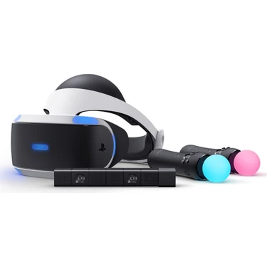 Sony Playstation Vr Sanal Gerçeklik Gözlüğü + Kamera + 2 Adet Move + Vr Oyun Renewed - Sıfır Ürün
