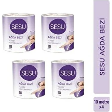 Sesu 10 Metre Yüksek Performanslı Ağda Bezi 4 Adet Esnek Yapısı ile Kolay Kullanım