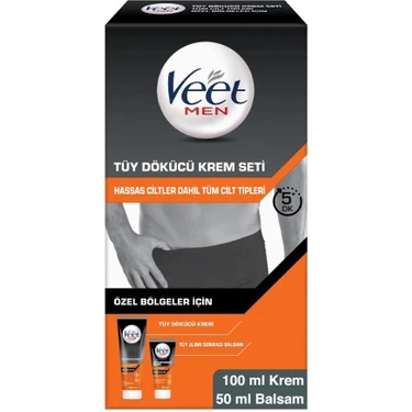 Veet Men Tüy Dökücü Krem Seti 100+50