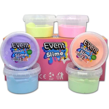 Event Hazır Slime Oyun Hamuru Eğitici Jel
