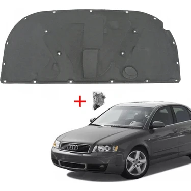 Gkl Audi A4 Motor Kaput Keçesi Klipsli 2001-2005