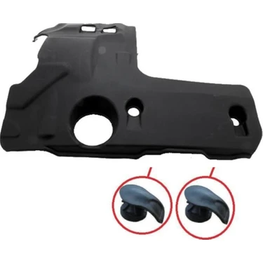 Partner Berlingo Euro 5 Motor Koruma Kapağı Plastikarmasız 0137F9